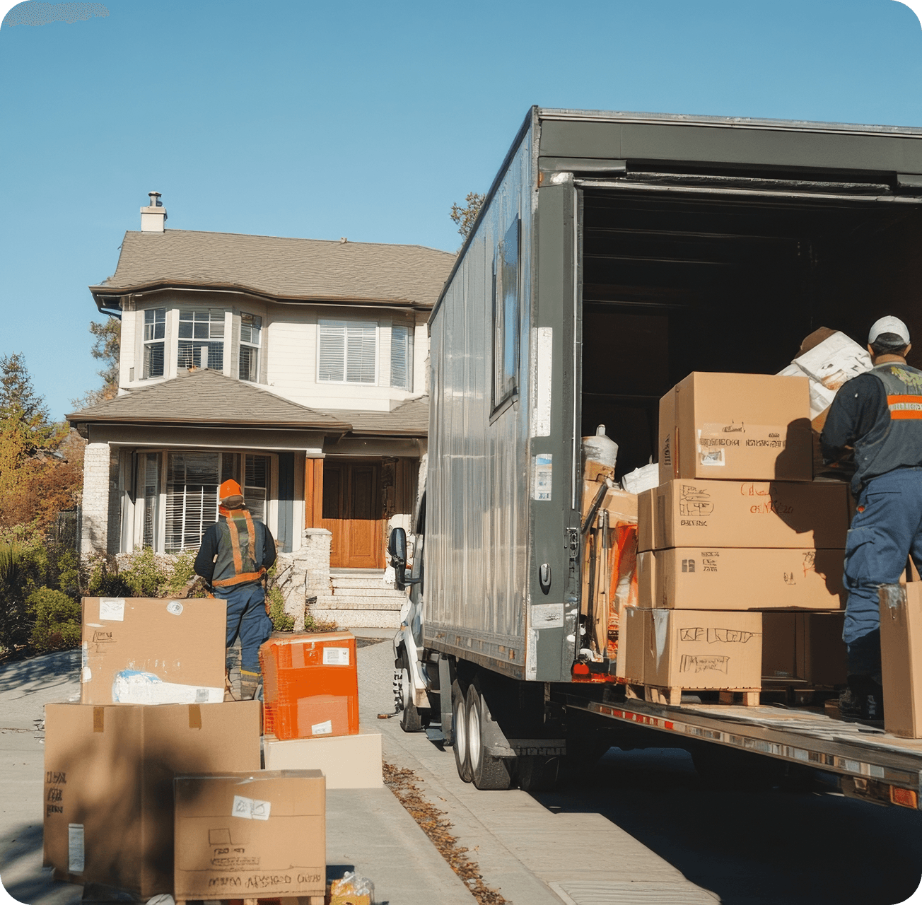 Furniture Moving in progress