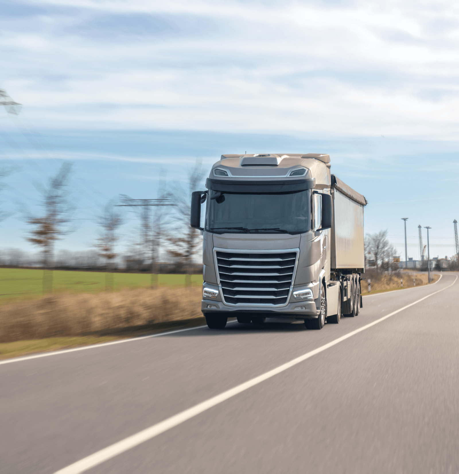 Warezone moving truck on highway